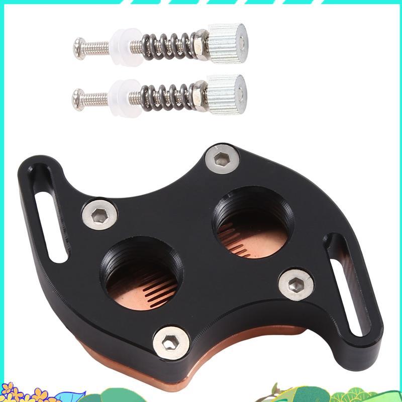 รูปตัว S CPU Water Cooling Block Cooler South Bridge Northbridge Block สําหรับคอมพิวเตอร์ CPU Block 