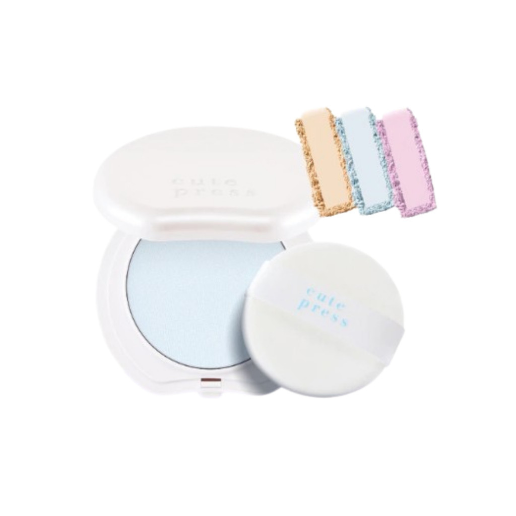 ♦️ของแท้·ส่งด่วน·ถูก♦️Cute Press Hybrid Airbrush Blotting Finish Powder คิวท์เพรส ไฮบริด แป้งเซ็ตผิว x 1 ชิ้น dayse