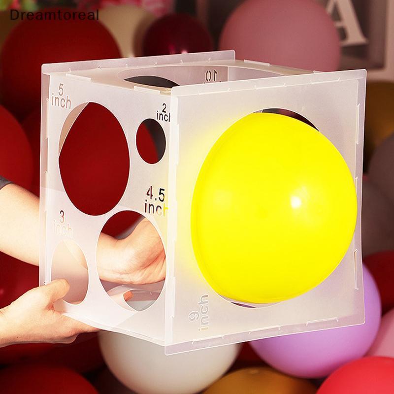 [DMT] 11 หลุม 2-10 นิ้วบอลลูน Sizer กล่องพับบอลลูนเครื่องมือวัดสําหรับบอลลูนตกแต่ง,บอลลูน Arches,คอล