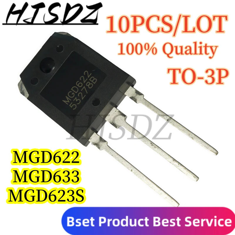 5PCS MGD622 MGD623S MGD633 TO-3P IGBT Field Effect Triple ทรานซิสเตอร์