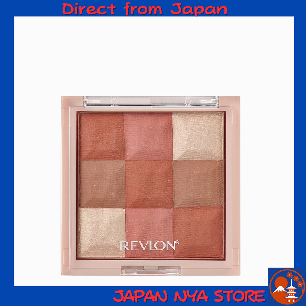 Revlon Blush & Illuminator Palette 003 Caramel Nude แพเลตต์บลัช & ไฮไลเตอร์จากญี่ปุ่น ให้ลุคผิวสวยสุ
