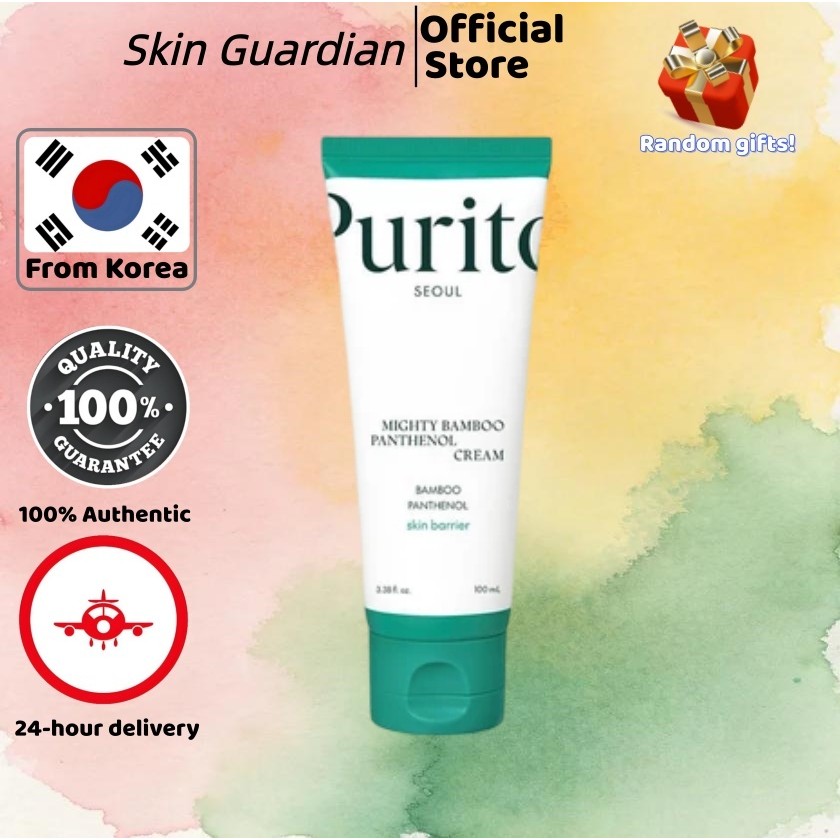 [PURITO] SEOUL Mighty Bamboo Cream 100ml Soothing Moisturizer