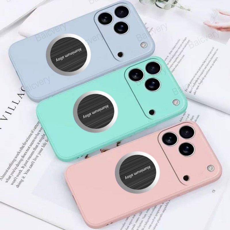 สําหรับ ZTE Nubia V80 ออกแบบนุ่มสําหรับใบมีด V80 Pro สําหรับใบมีด V80 Vita เหล็กแหวนสติกเกอร์