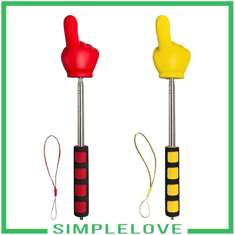 [เรียบง่าย] Telescopic Pointer Finger Pointer Presentation Stick และ Teacher Pointer Retractable พร้