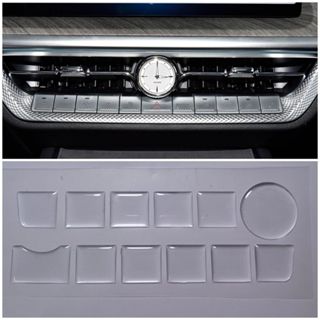 2023-2025 ถัง  TANK 500 สติกเกอร์ปุ่มพวงมาลัย, ปุ่มเกียร์คอน…