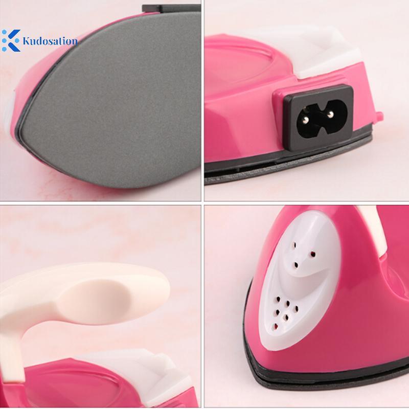 คุโดส เตารีดไฟฟ้าขนาดเล็กแบบพกพาเดินทางหัตถกรรมหัตถกรรมหัตถกรรมเสื้อผ้าอุปกรณ์เย็บผ้า ทําเอง ดี - รูปที่ 7