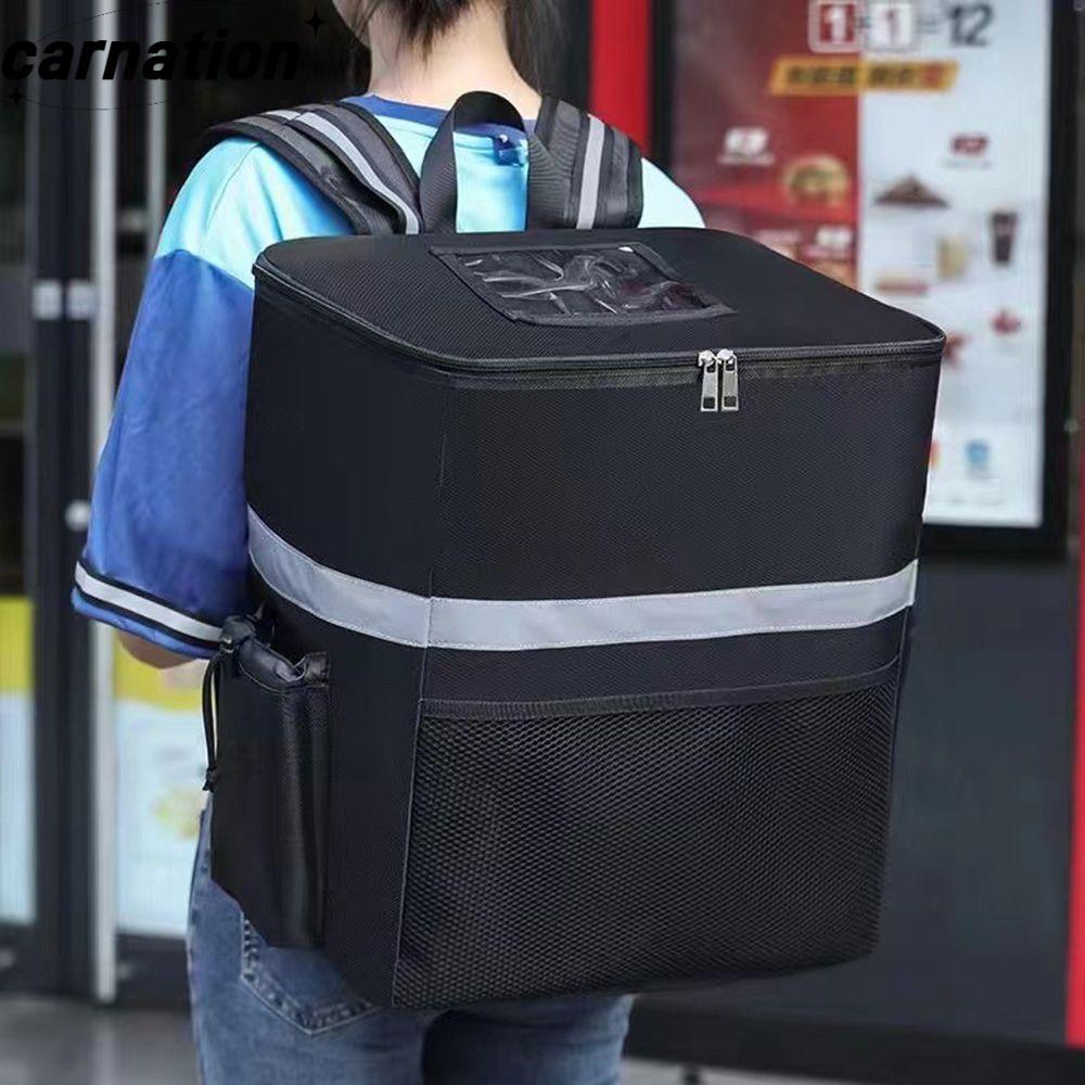 CARNATION 35L Insulation Backpack Portable Delivery Carrier Drink Storage Cooler Bag