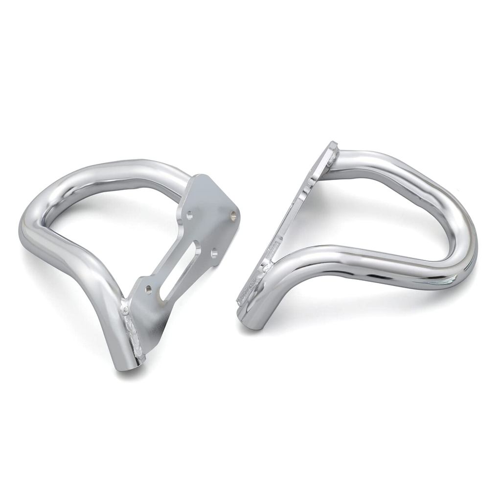 Daytona Engine Guards for W800/STREET/CAFE (11-21) & W650 (99-08) – 28.6mm Pipe, Gloss Black & Chrom