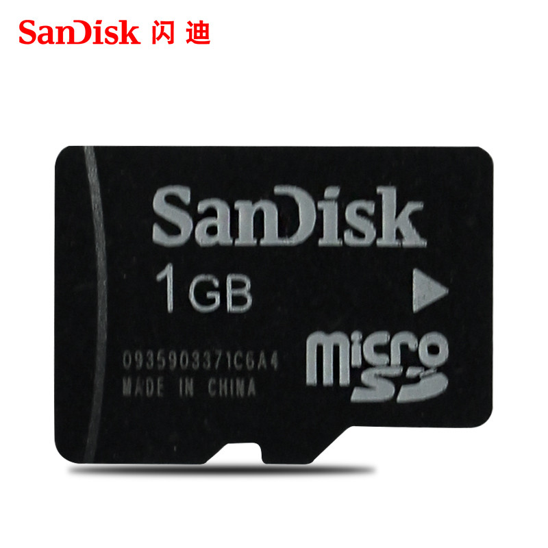 sd card ssd 500gb Sandisk Sandisk TF Card 1G ผู้สูงอายุโทรศัพท์มือถือการ์ดหน่วยความจํา 1GB MP3 การ์ด