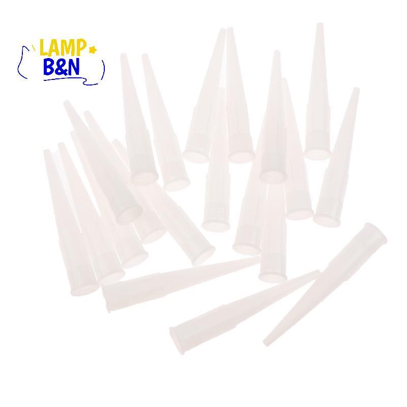 [B&N] 20 ชิ้น Universal Caulking หัวฉีดกาวแก้วหัวฉีดซีลซิลิโคนปาก [ใหม่]