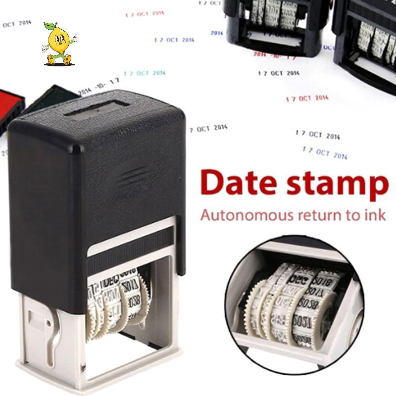 [mozh] 4mm date seal กระบอก date seal ภาษาอังกฤษ DIY date seal [TH] – โปรปัง