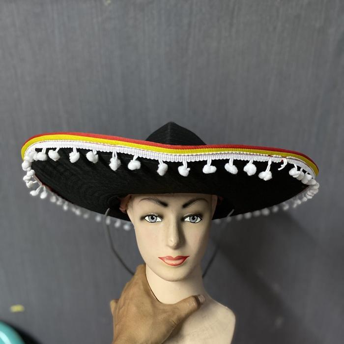 MEXICO SOMBRERO DIA DE MUERTOS COCO THEME COSTUME - หมวกฟรีไซส์