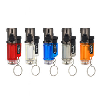 ไฟแช็กแก๊ส ไฟพู่ 3 หัว แบบพวงกุญแจ พกพา เติมแก๊สได้ ไฟแรง ไฟ…