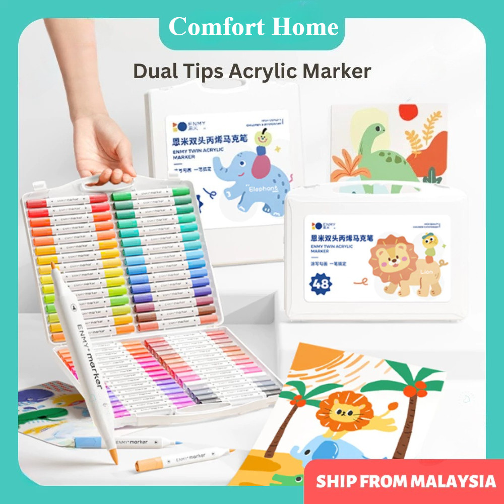 Arcylic Washable Enmy Tips Maker ปากกามาร์กเกอร์คูริ่ง