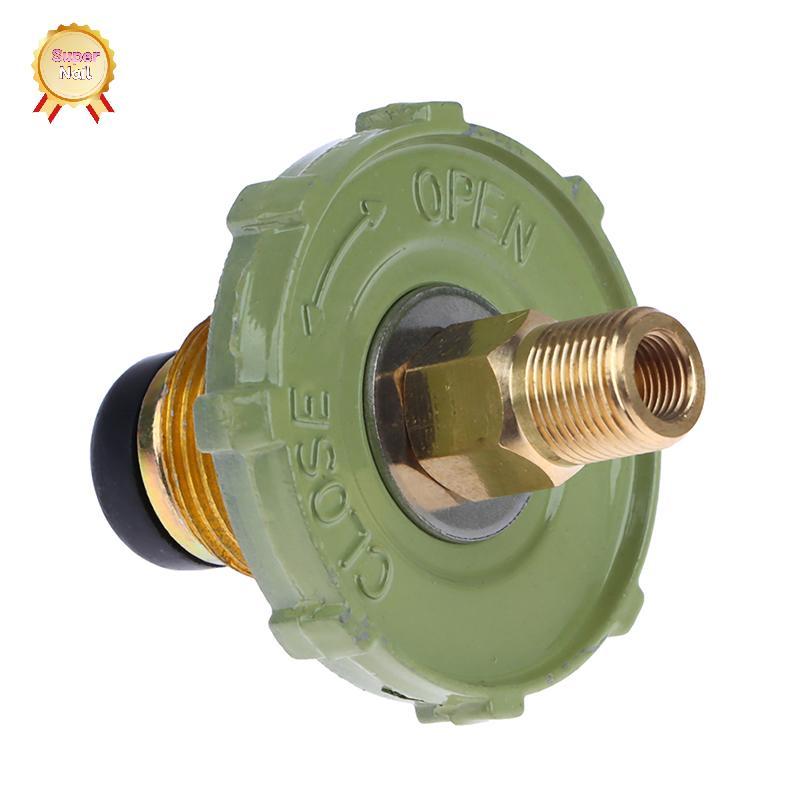SuperNail LPG Tank Converter Head ทนทานเตาแก๊ส Connector ปฏิบัติสังกะสีอัลลอยด์ LPG ถังอะแดปเตอร์อุป