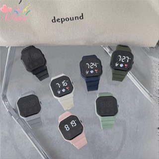 WITEE LED นาฬิกาดิจิตอล กันน้ําสายซิลิโคน สไตล์สปอร์ตสำหรับผ…