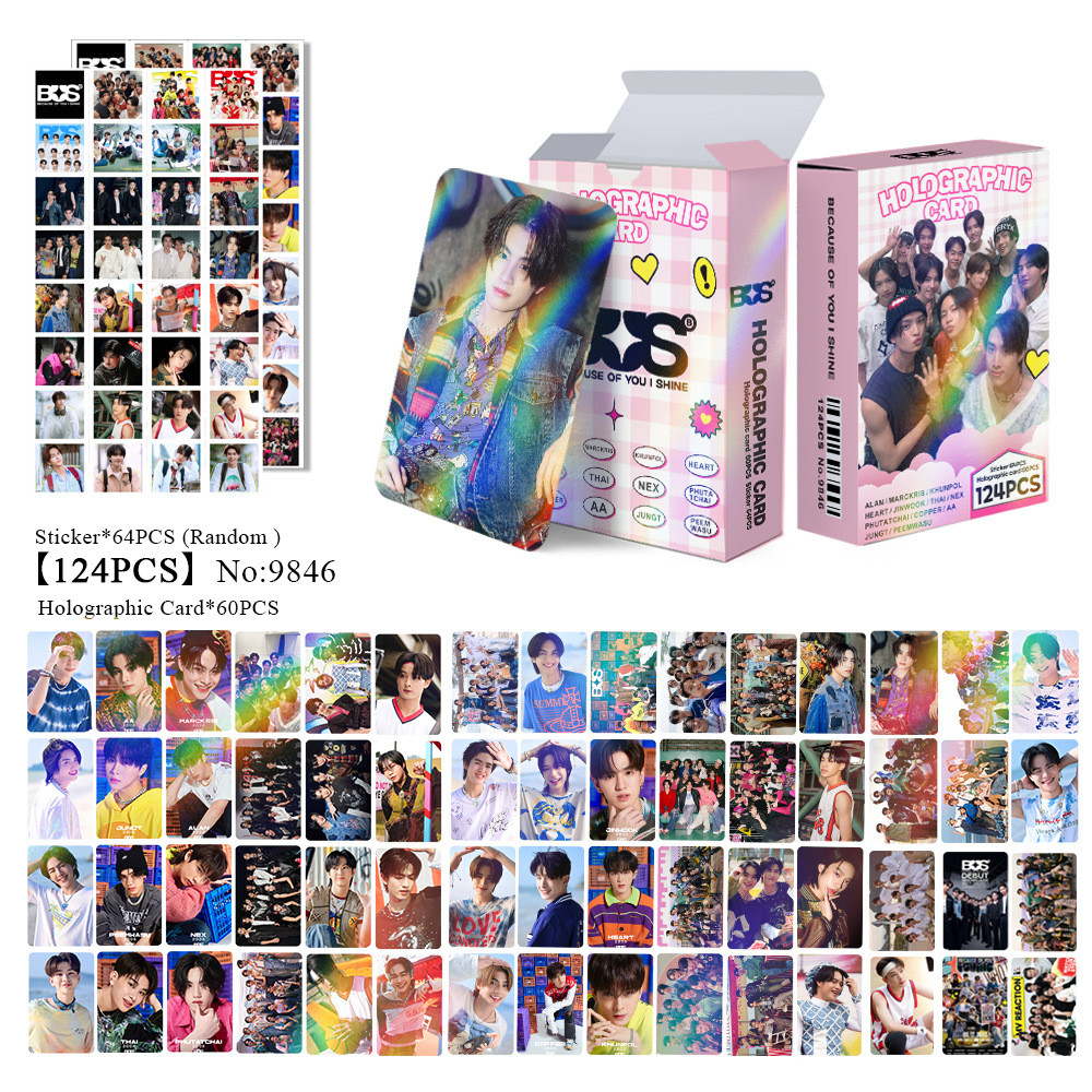 92-124pcs Thai Star GMMTV ATLAS ENGLOT การ์ด Lomo Pondphwin LINGORM Gemini Fourth Joong Dunk Winny S