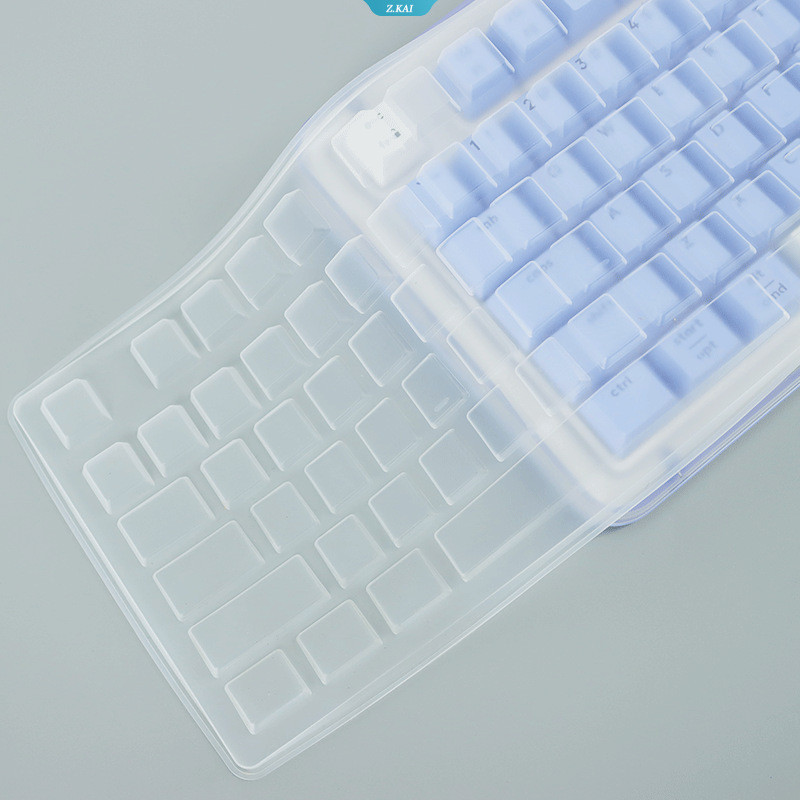 Custom Keycap 3D Clear ซิลิโคนคีย์บอร์ดสําหรับ Logitech K98M คีย์บอร์ดกันน้ํา [ZK]