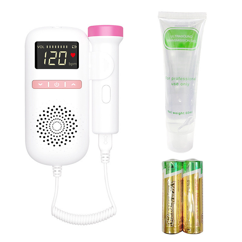 Doppler ยาง Monitor ยาง Heart Rate Monitor Baby fetaldoppler แบบพกพา