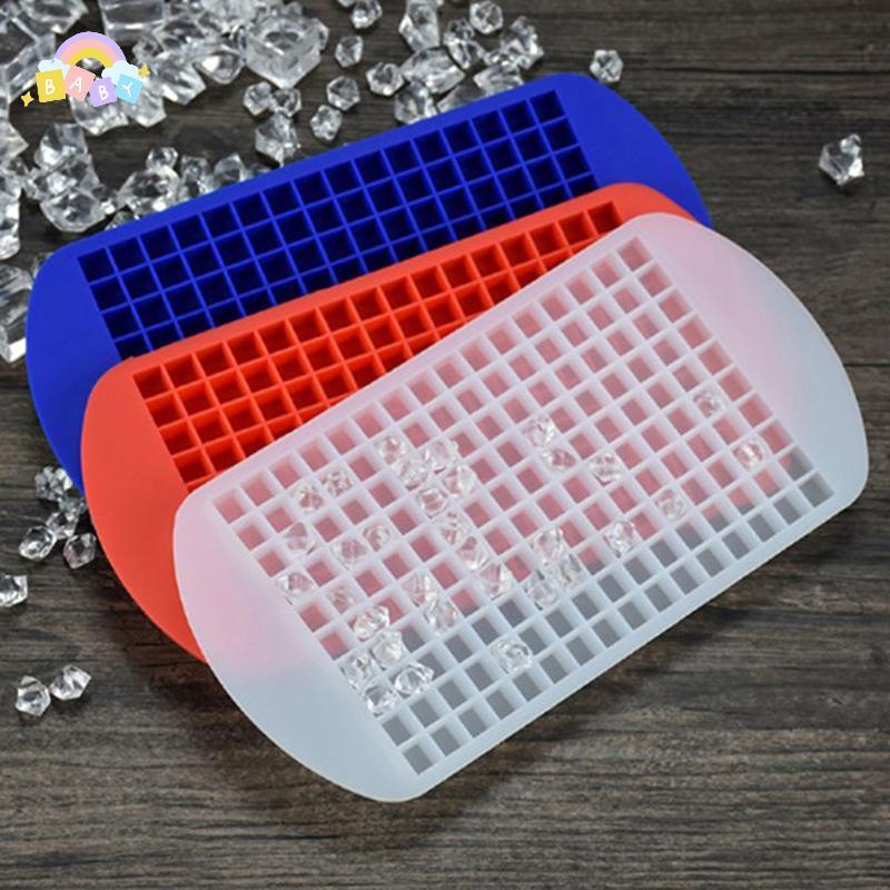 [BB-t] ถาดก้อนน้ําแข็ง 160 กริด 1X1 ซม.ซิลิโคนผลไม้ Cube แม่พิมพ์ก้อนน้ําแข็งขนาดเล็กใหม่