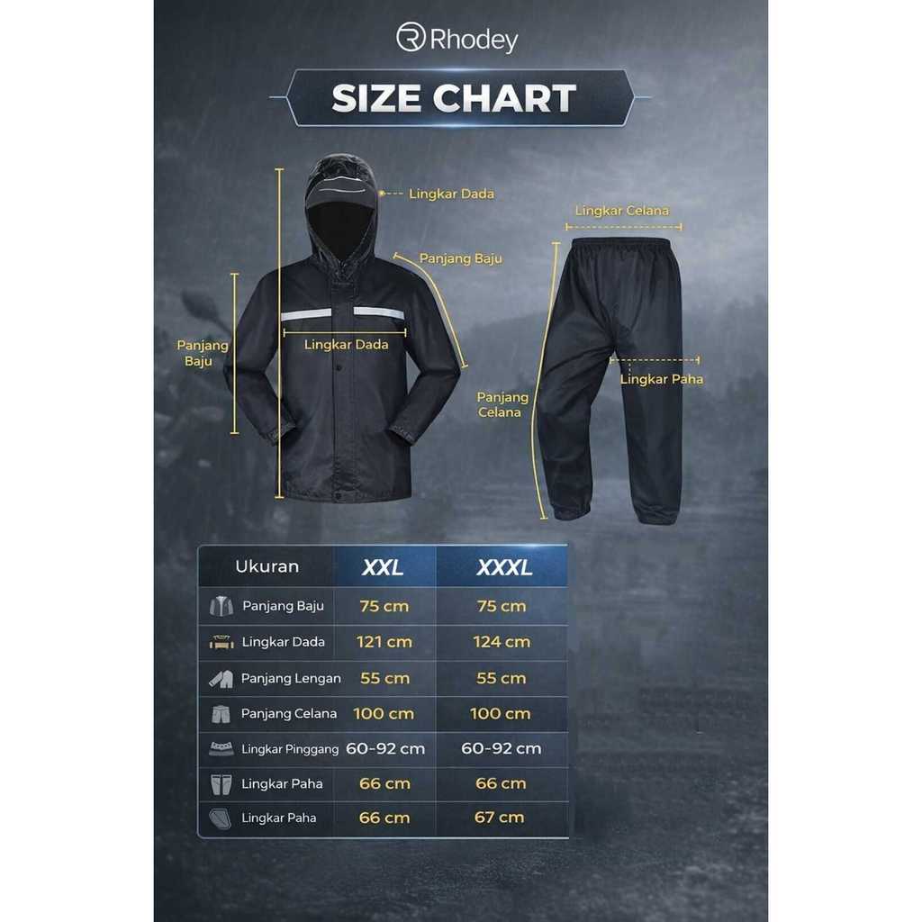 Primal Rhodey Pole เสื้อกันฝนชุดรถจักรยานยนต์ Hoodie Visor เสื้อกันฝนกันน้ํา T1 คุณภาพ