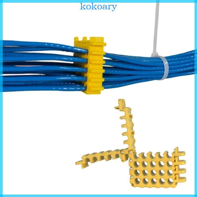 KOK Cable Bunler เครื่องมือจัดระเบียบสําหรับ Cat5 Cat6 Cat7 Machine Room Servers Room
