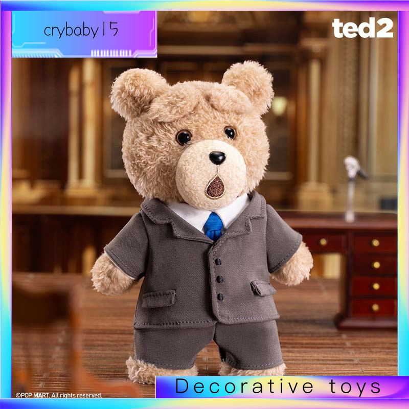 Ted2 Teddy Bear Series จี้ผ้ากํามะหยี่เคลื่อนย้ายได้ Gift-- & ** & * &