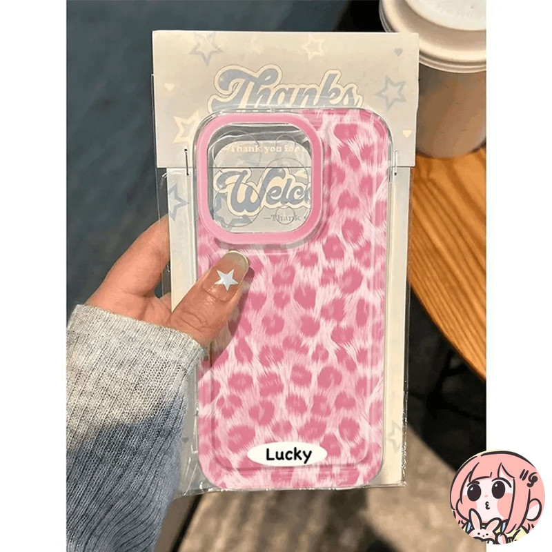เคสไอโฟน11 15เคสใสลายเสือดาวสีชมพู ม้า2026 สวย สำหรับ IPhone 17 16 11 13 15 14 12 Pro Max 15 7 8 16 Plus XR X XS Max ราคา ถูกที่สุด ดีลบีเคเค แกลเลอรีภาพที่ 3