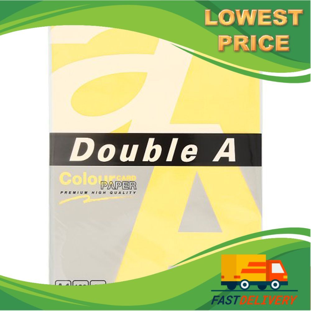 AA กระดาษการ์ด A4 120แกรม 25 แผ่น (คละแบบ)