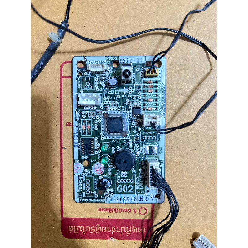 แผงรับสัญญาณรีโมทแอร์ MITSUBISHI รุ่น MS-GK13VA-T1 // ตัวรับสัญญาณแอร์ มิตซูบิชิ