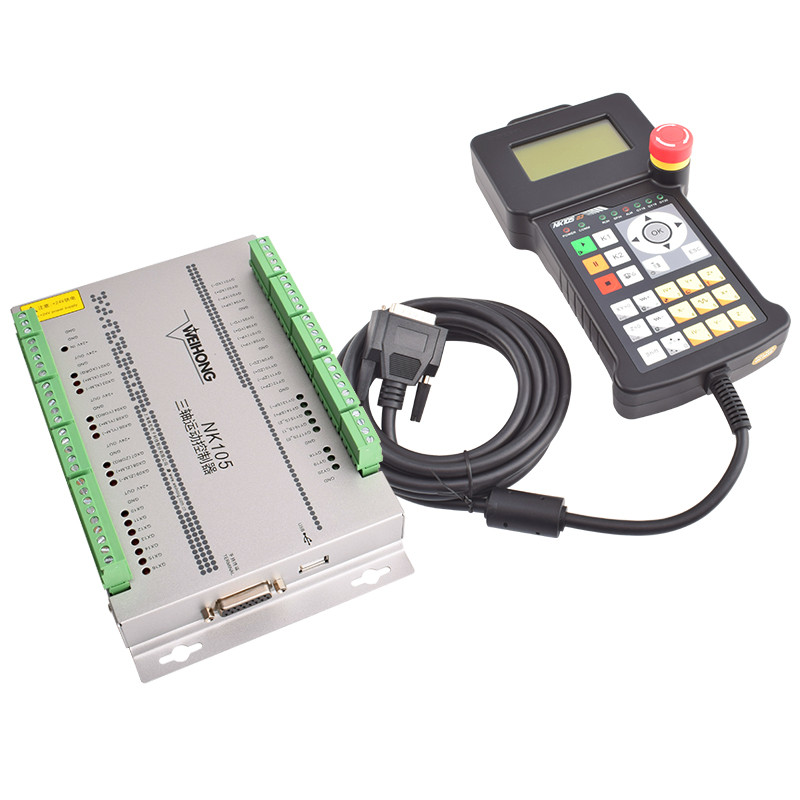 Wei Hong DSP Controller NK105G3 Cnc Controller 3 แกน Cnc Controller สําหรับ Cnc Router Atc เครื่องมื