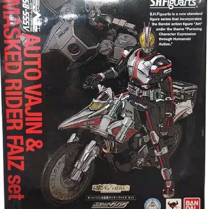 【พร้อมส่ง】s h figuarts kamen rider faiz โมเดลตัวละครเวอร์ชั่นญี่ปุ่น