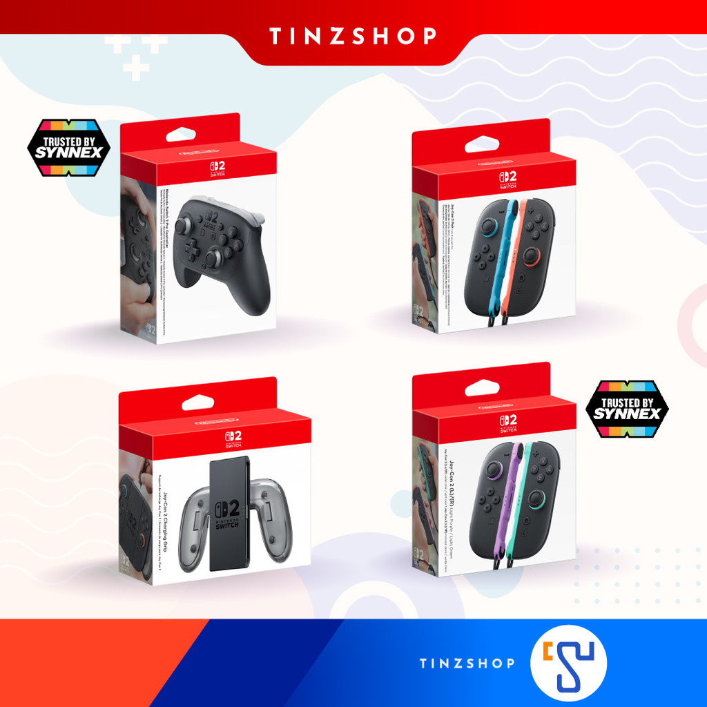 [ส่งด่วน] [Switch2] Nintendo Switch2 : Accessories : Joy Pro2 , Joy Con2 , ของแท้ Nintendo