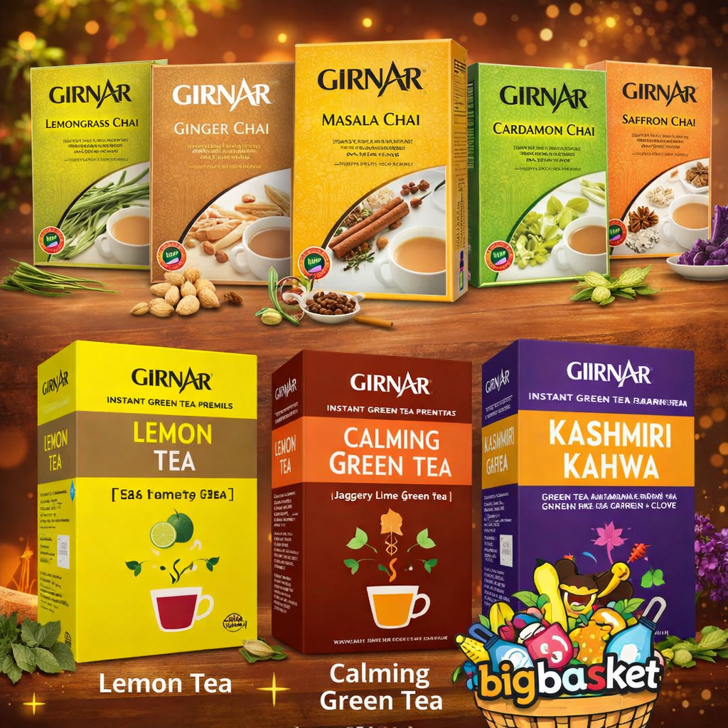 Girnar 3in1 Instant Tea Chai  ชาอินเดียสำเร็จรูป.