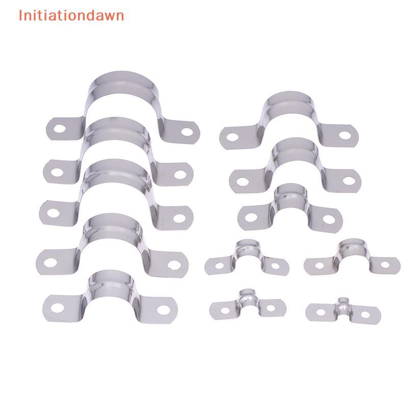 [Initiationdawn] สแตนเลส U-Shaped Tube Clamp อานโลหะ Tube Clamp U Conduit Braet สําหรับการใช้งานสําห
