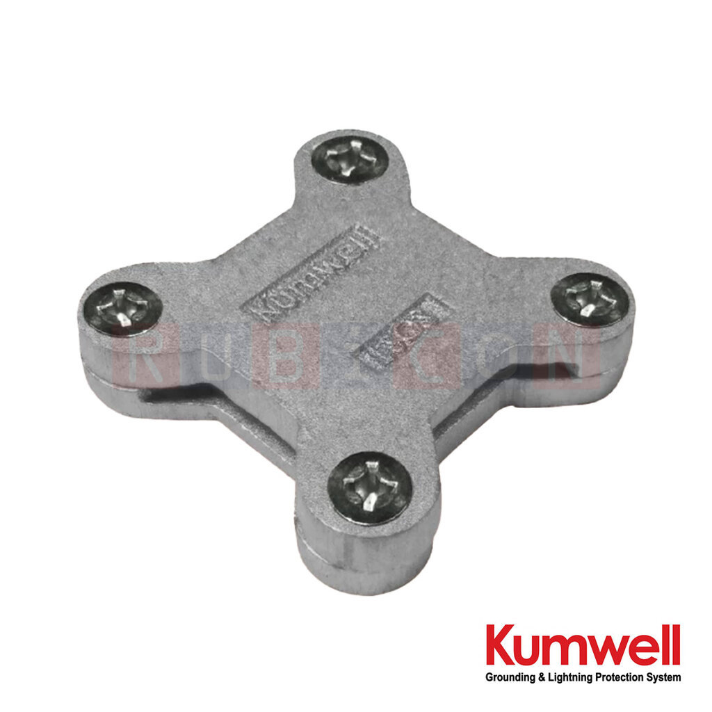 KUMWELL LSQS-254A ตัวรองสายอลูมิเนี่ยมสี่เหลี่ยม (Square Tape Support) Tape Size 25x4 mm, Aluminium