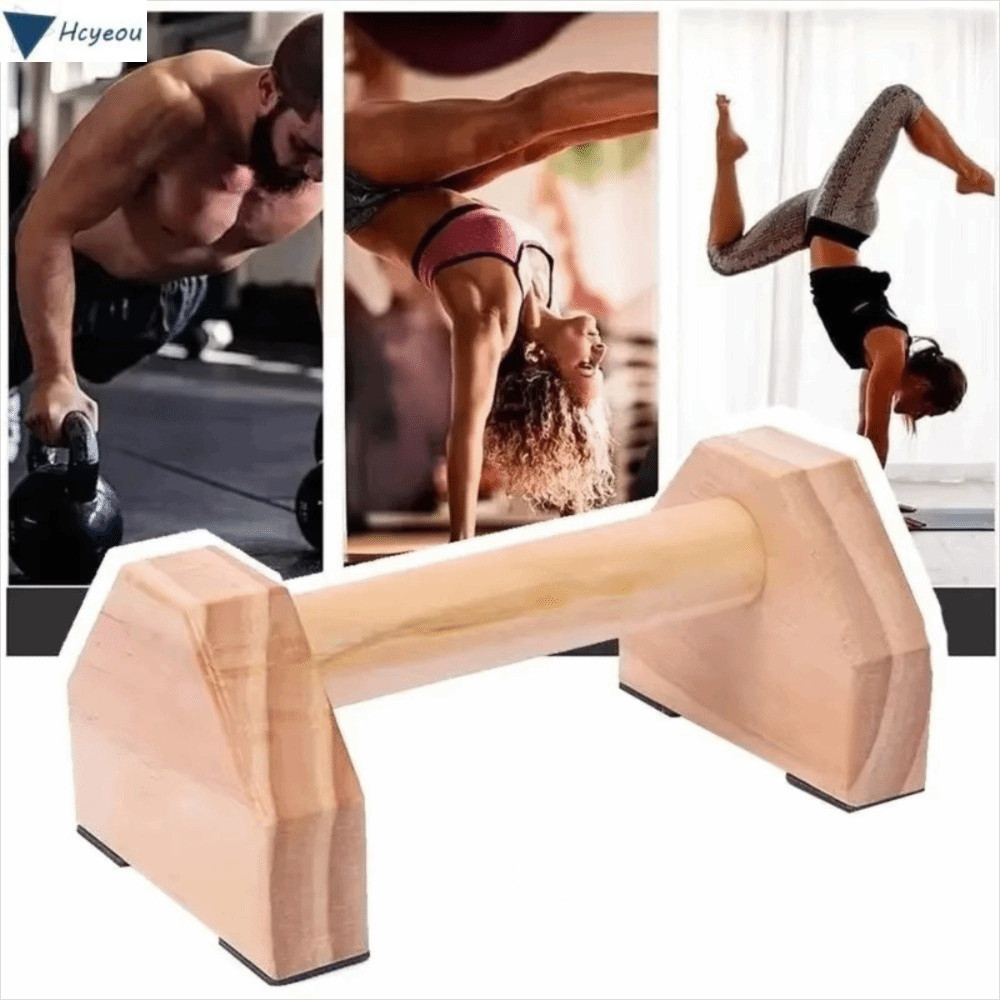 HCYEOU คู่ Push Up Bars, ไม้ Handle แบบพกพา Push-up Stand, อุปกรณ์ออกกําลังกาย Anti-Slip ฐาน 30 ซม.ค