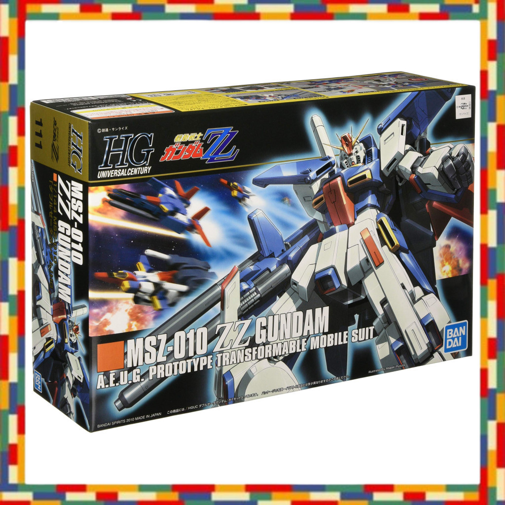 Bandai Spirits HGUC 1/144 ZZ Gundam (Mobile Suit ZZ Gundam)