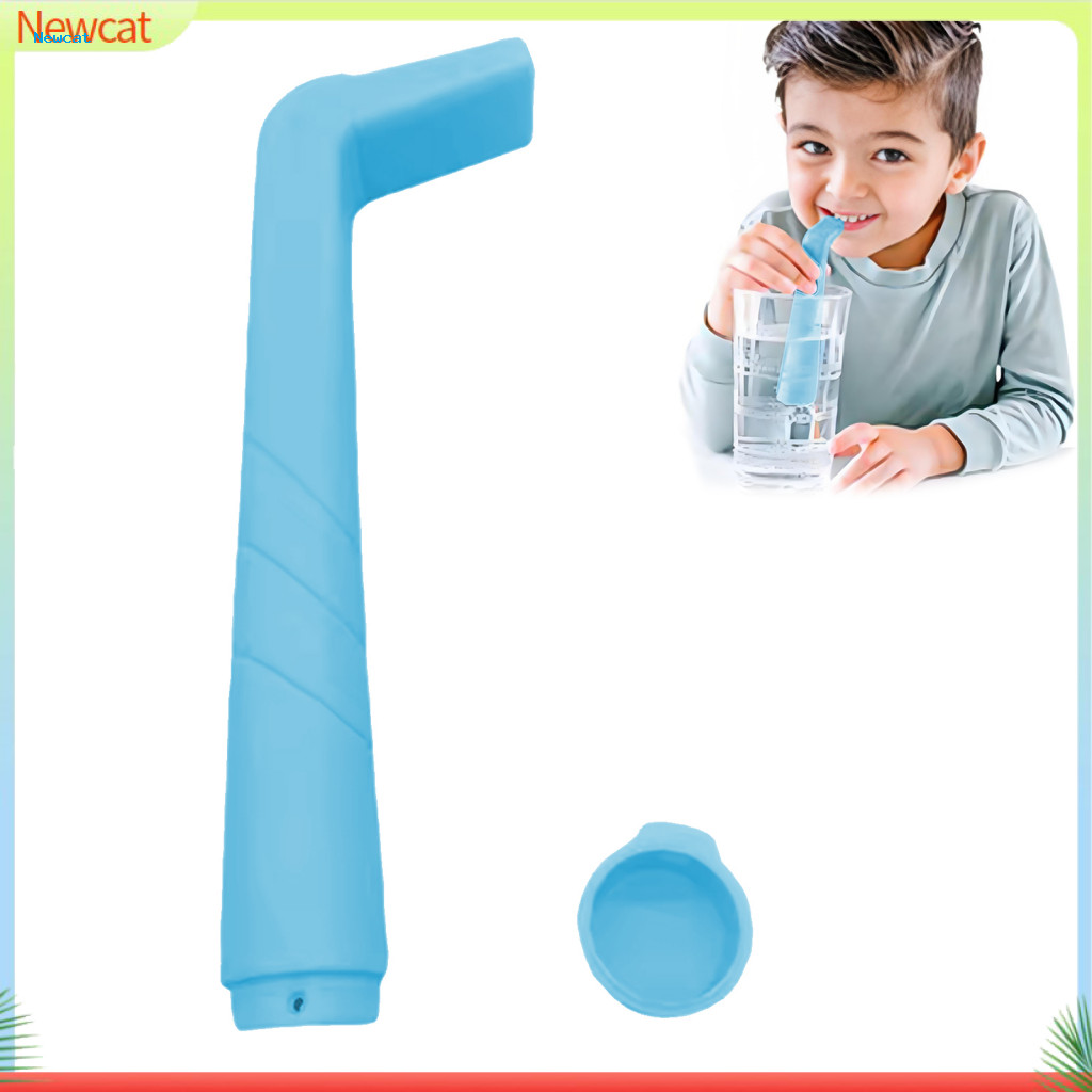 {Newcat} Anti-hiccup Straw Hiccup Relief Straw Hiccup Stop Straw สําหรับผู้ใหญ่เด็ก – Hiccups ทันทีบ