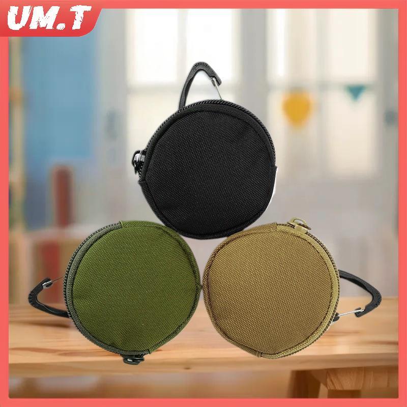UM.T Sports And Outdoor Headphone Case Hanging Bag Key Case Round Mini Coin Purse Simple And Fashion