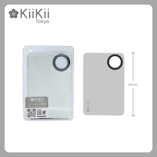 KiiKii Beauty ถาดผสมรองพื้นสแตนเลสสำหรับแต่งหน้า ขนาดใหญ่ ผสมสีเครื่องสำอาง ไม่สัมผัสมือ