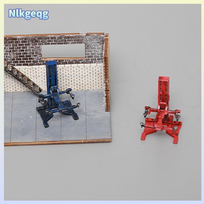 [nlkgeqg] Miniature Crane Lift 1/64 Scale Vehicle Lift รุ่นน้ําหนักเบาสะสมอุปกรณ์เสริม Crafted จาก P
