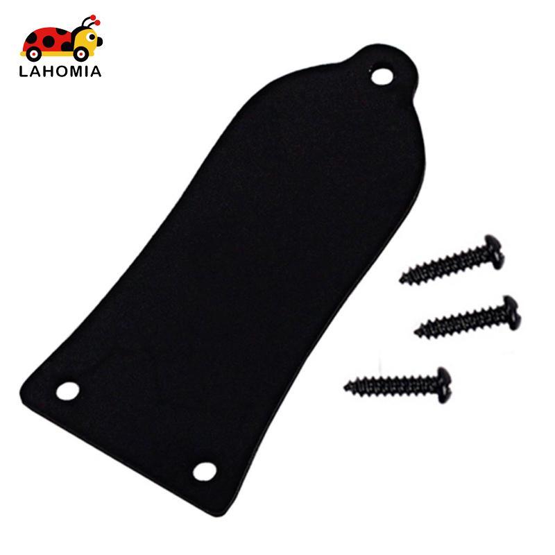 [Lahomia] DIY Truss Rod Cover Bell Shape สําหรับ Les Paul/Epiphone กีตาร์ไฟฟ้าสีดํา