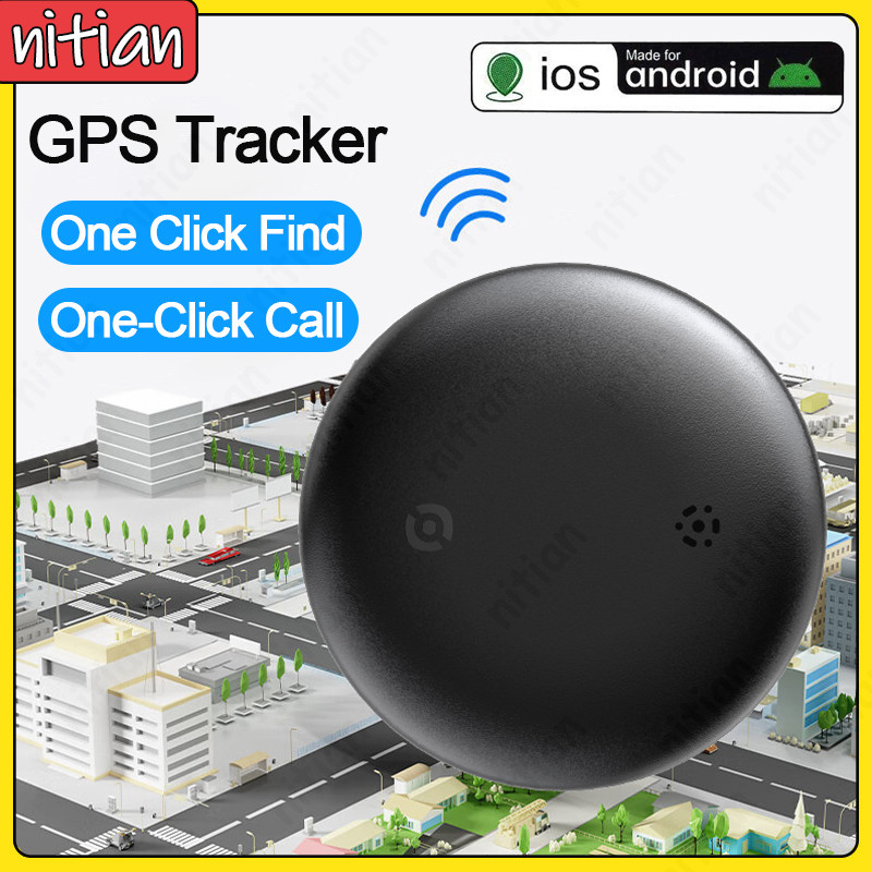 แบบพกพาสมาร์ทไร้สายบลูทูธ Locator One Click ค้นหาอุปกรณ์ติดตาม GPS ตําแหน่งที่แม่นยํา Anti-loss IOS/