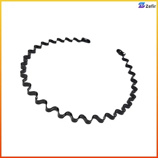 Zefir คาดผมคลื่นสีดำ ไม่ลื่น ไม่เจ็บหัว ใช้จัดแต่งทรงผมได้ ไม่จำกัดเพศ