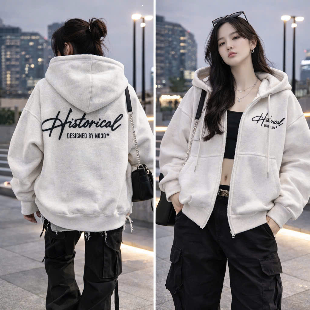 HISTORY HERA HERA HERA 2-LAYER HAT เสื้อแจ็คเก็ตผ้าฟลีซ