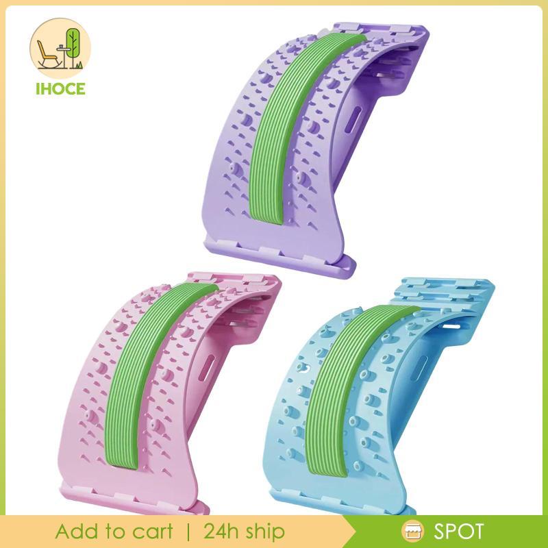 [Ihoce] Spine Board Back Stretcher นวด Cracker อุปกรณ์สําหรับฟิตเนสยืดในโฮมออฟฟิศยิม