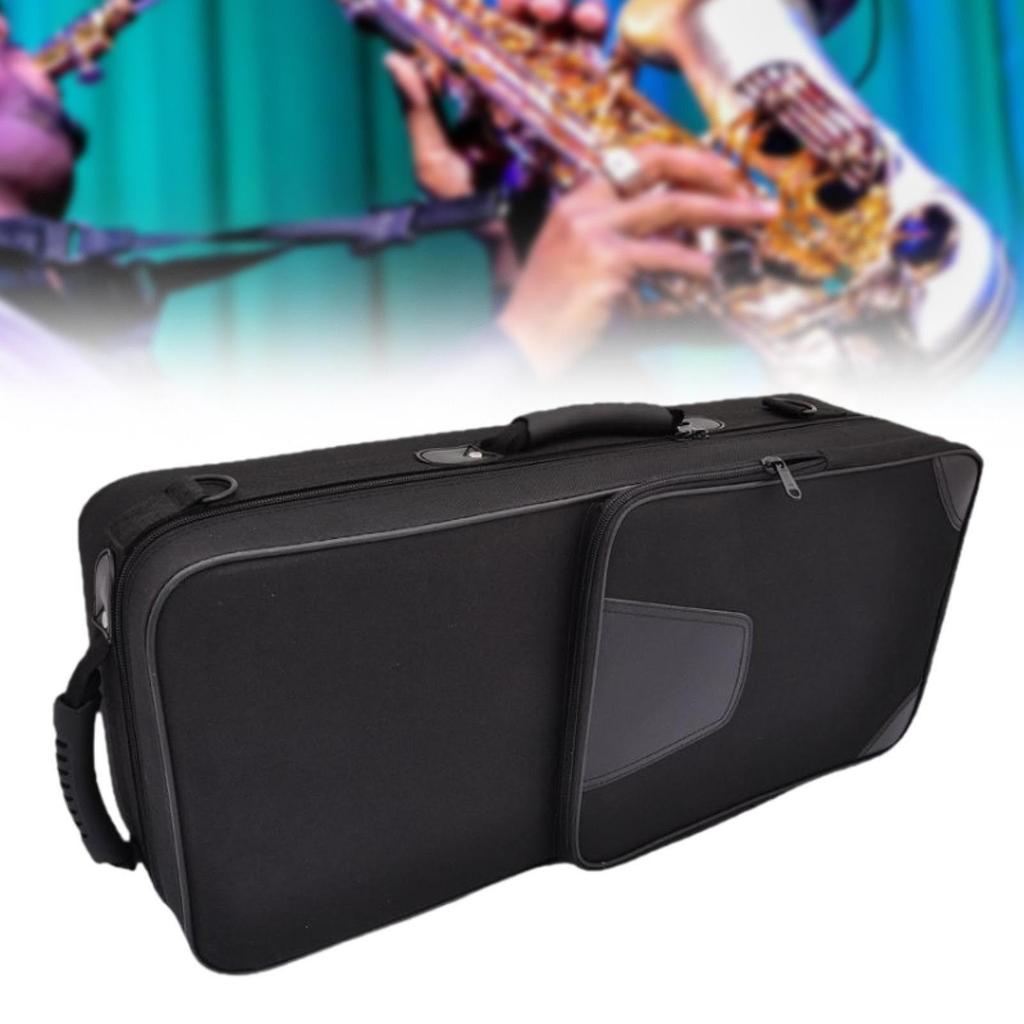[qwnjto] Alto Saxophone Case, Alto Saxophone Carrying Bag, Handle, Accessory, Lightweight , Portable