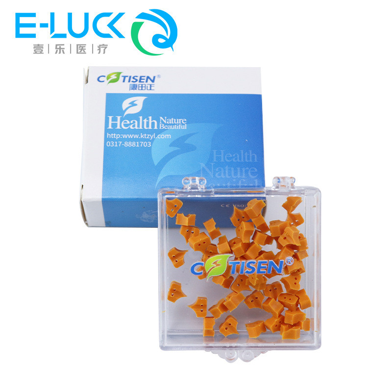 Spot Goods#Dental fixation wedge auxiliary triangular wedge Single-use perforated gap wedge dental s