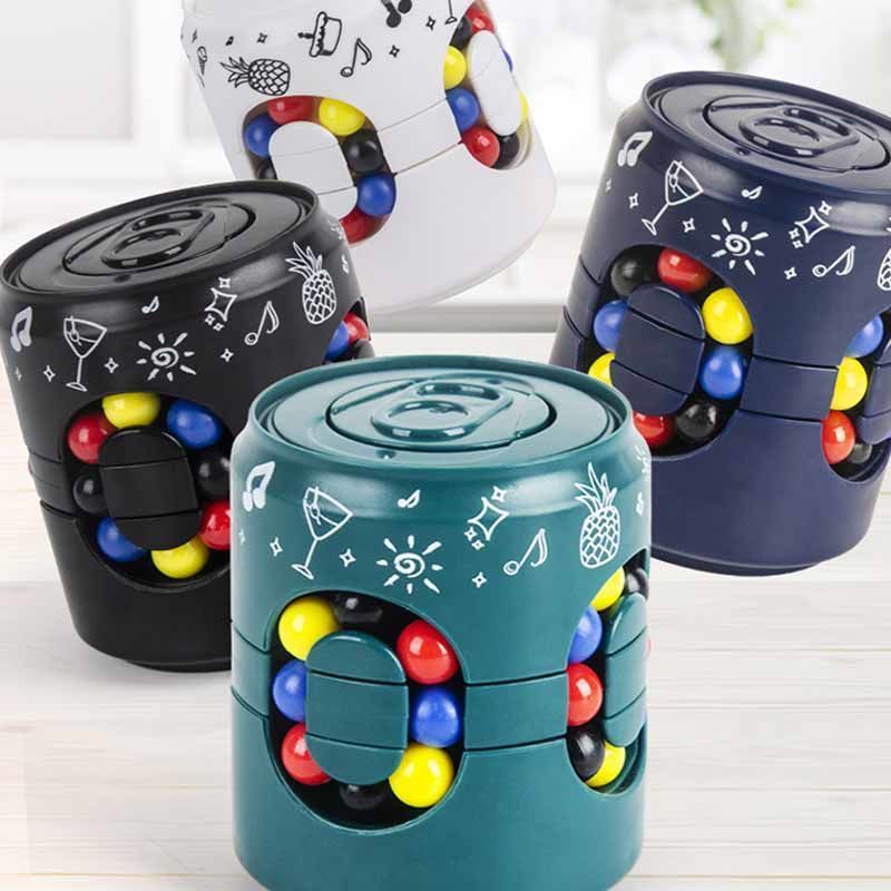 【🇹🇭พร้อมส่ง】Fidget spinnerPuzzle Ball ปริศนา Cube Magic Spinner กระป๋อง Cube Decompression Fidget สมอง Teaser ปริศนาความเครียดบรรเทาของเล่นเด็กผู้ใหญ่ของขวัญ
